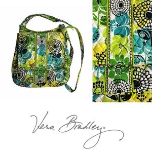 Vera Bradley Limes Up Cross Body Mailbag